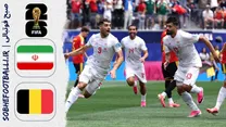 خلاصه بازی ایران ۰ - بلژیک ۰ | مرحله گروهی جام جهانی ۲۰۲۶