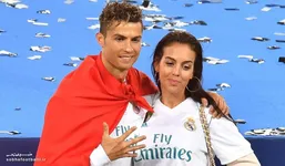 رونمایی از حلقه ازدواج کریستیانو رونالدو با جورجینا