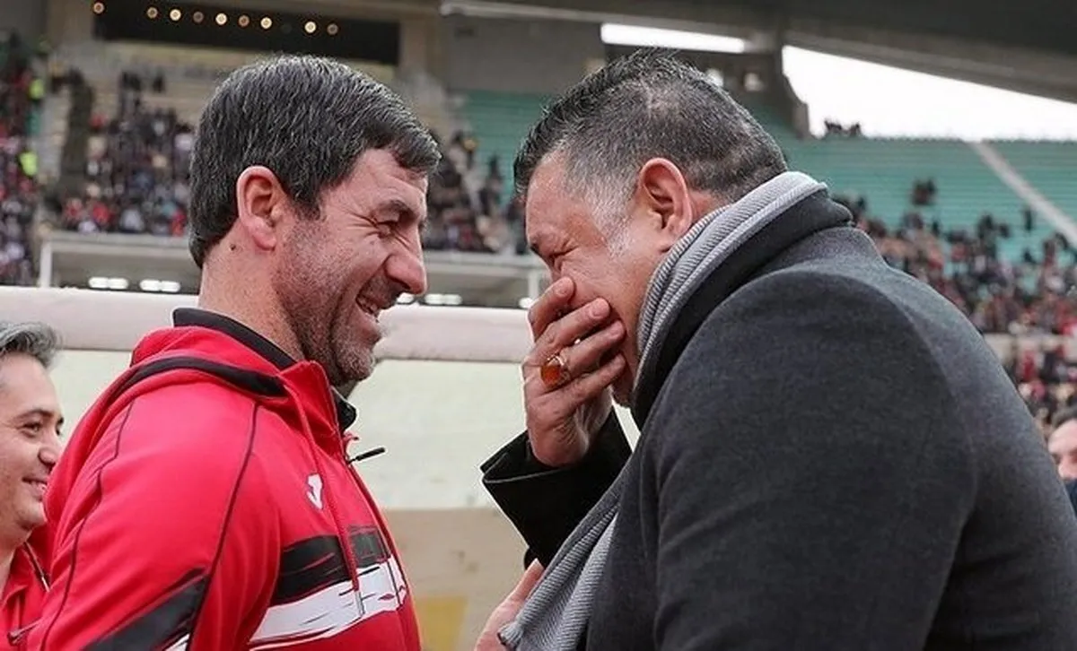 یه تصویر قدیمی و خاطره&zwnj;انگیز از روز&zwnj;های اول علی دایی و کریم باقری در تیم ملی ایران!