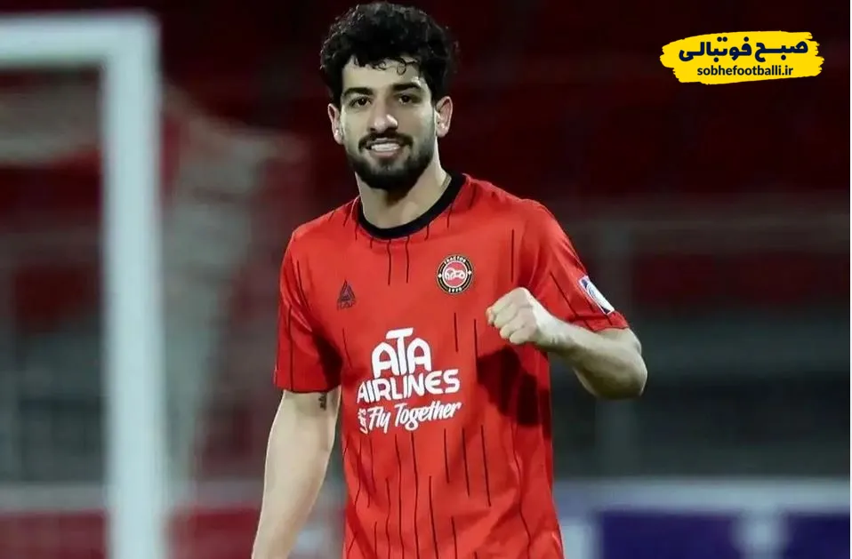 مهدی هاشم نژاد&nbsp;وینگر تیم فوتبال تراکتور