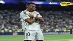 گل اول رئال مادرید به المپیاکوس توسط کیلیان امباپه ۲۲