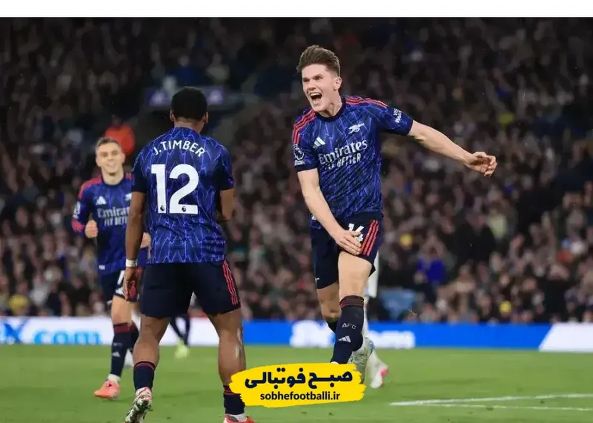 خلاصه بازی لیدز ۰ - آرسنال ۴ هفته ۲۴ لیگ برتر انگلیس