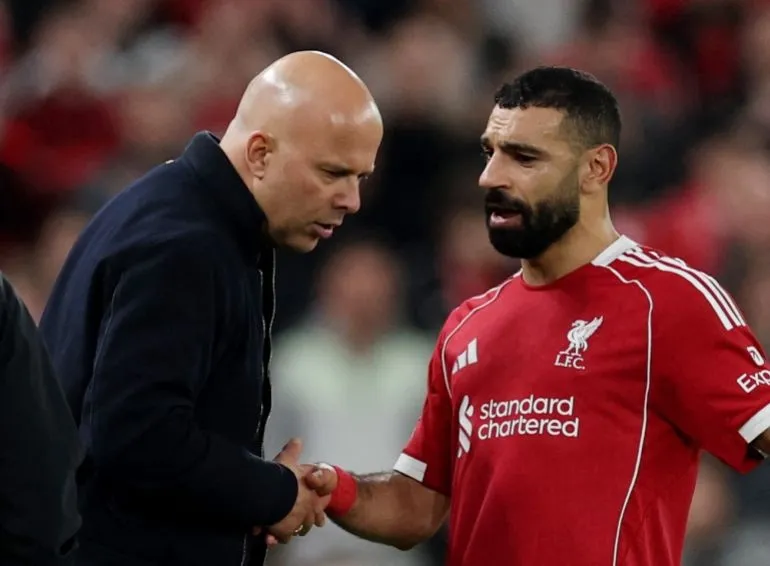 محمد صلاح و آرنه اشلوت محمد صلاح و آرنه اشلوت