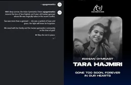 واکنش اتحادیه ژیمناستیک آسیا به شهادت کودک ژیمناست ایرانی
