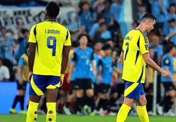 حرکات هیستریک رونالدو بعد از حذف النصر در آسیا