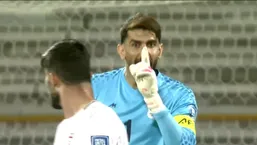 رفتار عجیب علیرضا بیرانوند بعد از بستن بازوبند کاپیتانی؟