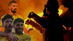 کارگران عرق می&zwnj;ریزند؛ فوتبالیست&zwnj;ها جشن می&zwnj;گیرند!