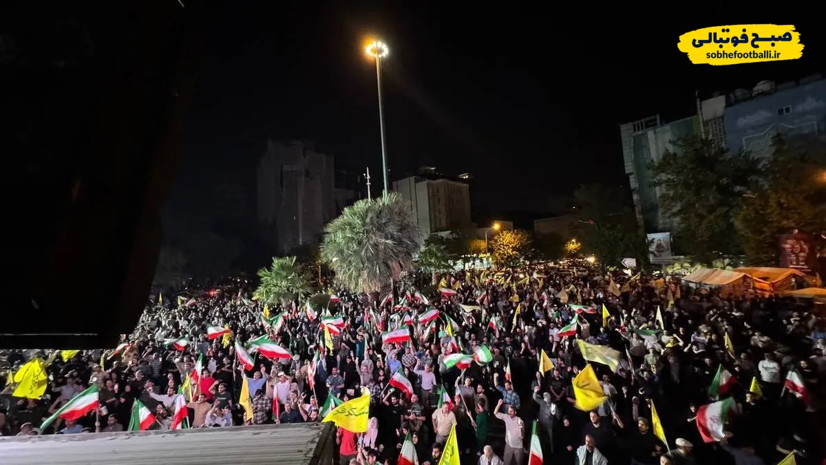 عکس: تجمع در میدان فلسطین علیه یاوه&zwnj;گویی ترامپ