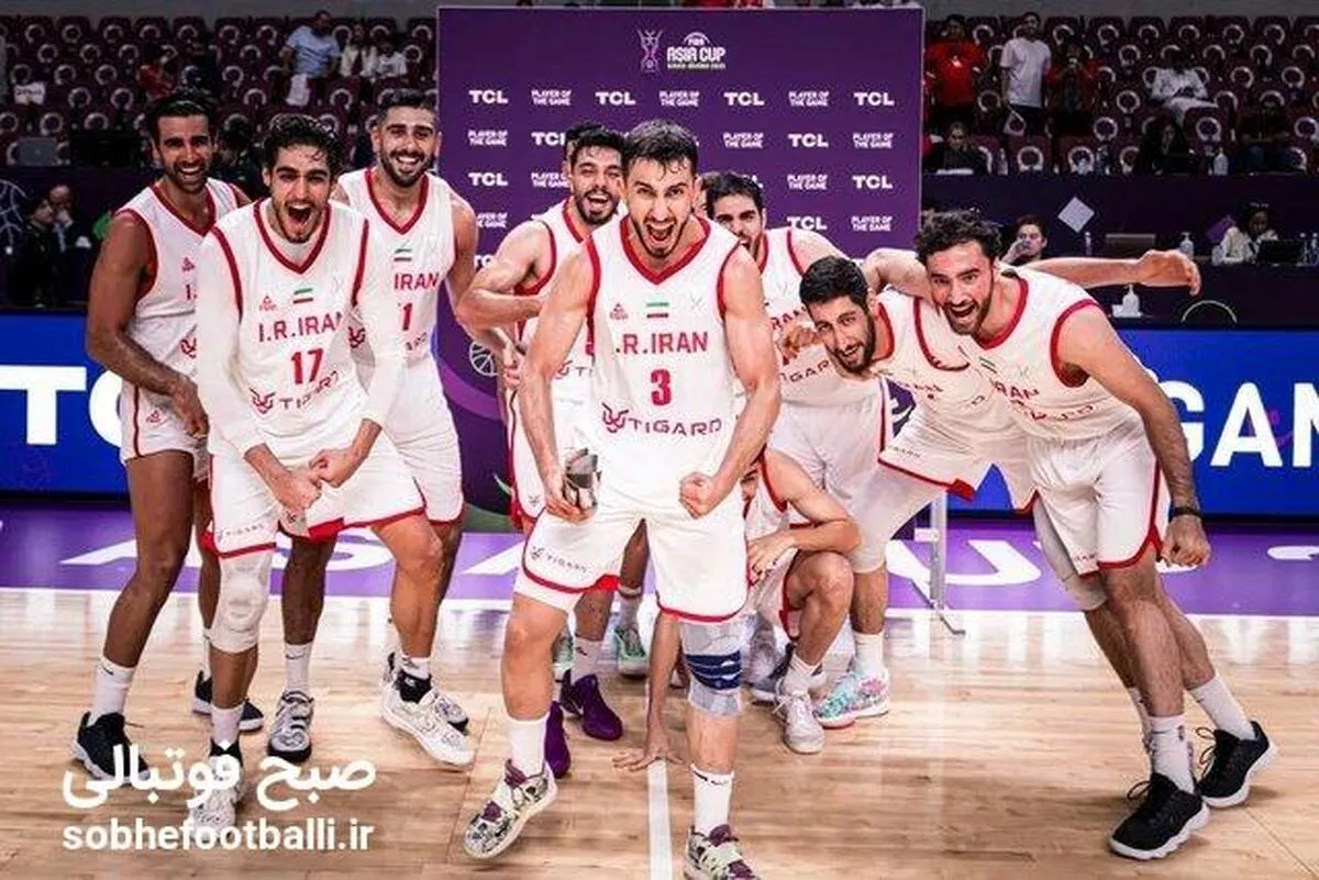 بسکتبال ایران سوم آسیا شد و به مدال برنز رسید
