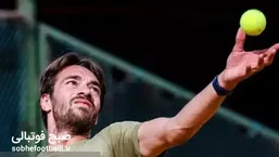 صعود علی یزدانی به نیمه نهایی مسابقات تنیس پیروت صربستان