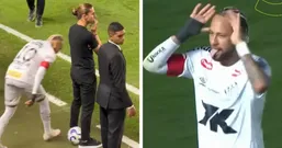 لایی ناموفق نیمار به فیلیپ لوئیس، هم&zwnj;بازی سابق خود در تیم ملی برزیل!