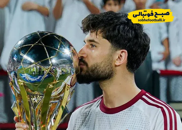 محمد قربانی هافبک الوحده امارات