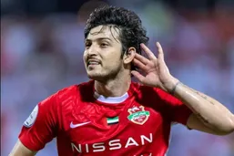 گلزنی سردار آزمون برای شباب الاهلی امارات در دیدار مقابل الجزیره