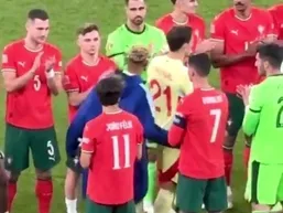 عجیب&zwnj;ترین صحنه در فینال پرتغال اسپانیا؛ کینه شتری یامال نسبت به رونالدو + عکس