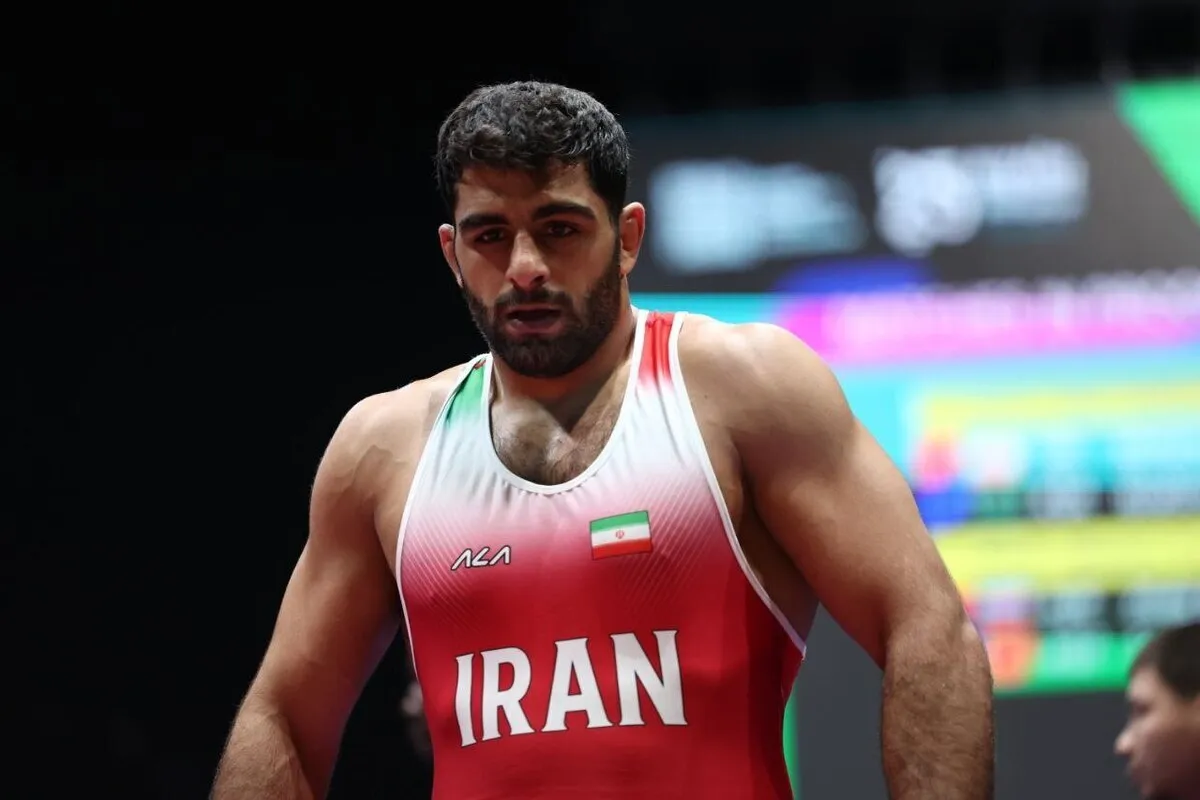 فیلم کامل کشتی هادی ساروی در فینال و کسب مدال طلا