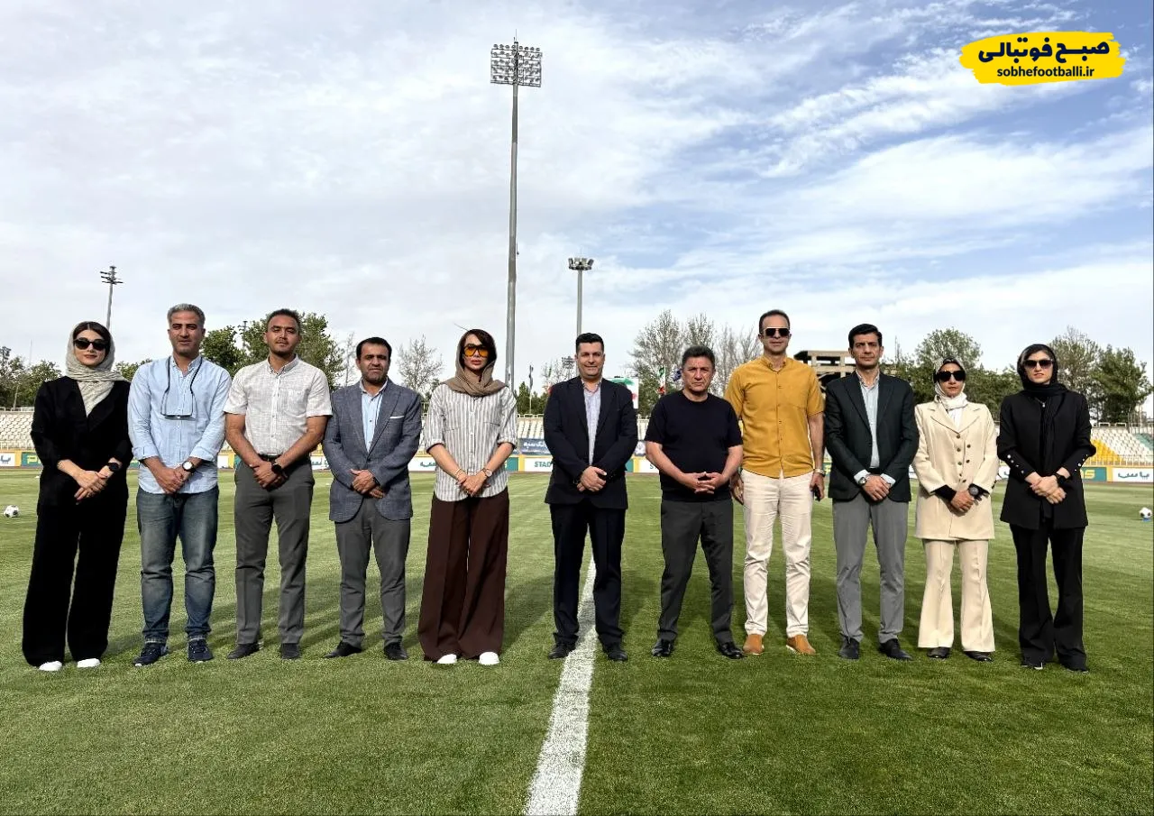 بیژن و پیام حیدری وسط میدان