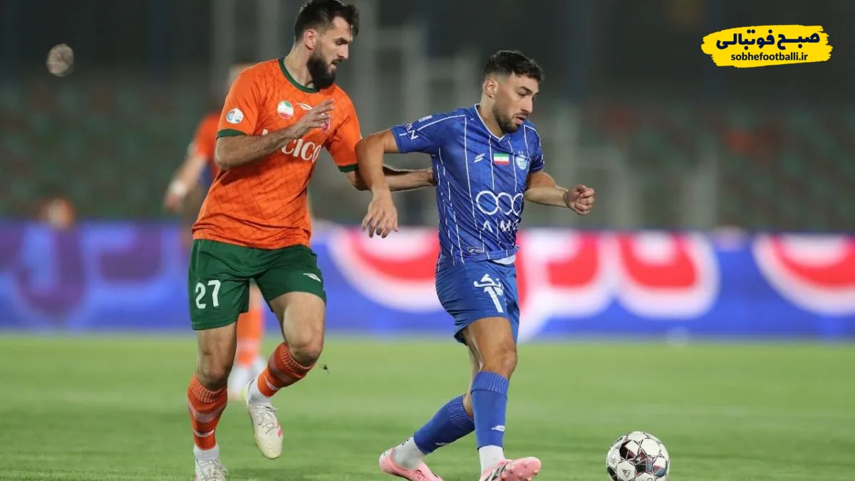 عکس بازی استقلال و مس رفسنجان