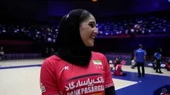 (ویدئو) مصاحبه بانمک فاطمه خلیلی، بازیکن تیم ملی زنان والیبال ایران به زبان انگلیسی