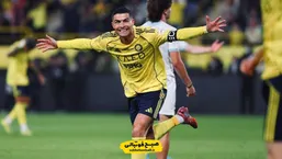 گل دوم النصر به الاتفاق (کریستیانو رونالدو)