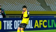 تصویر خبر گل اول سپاهان به الحسین توسط آریا یوسفی (سپاهان ۱-۰ الحسین اردن)